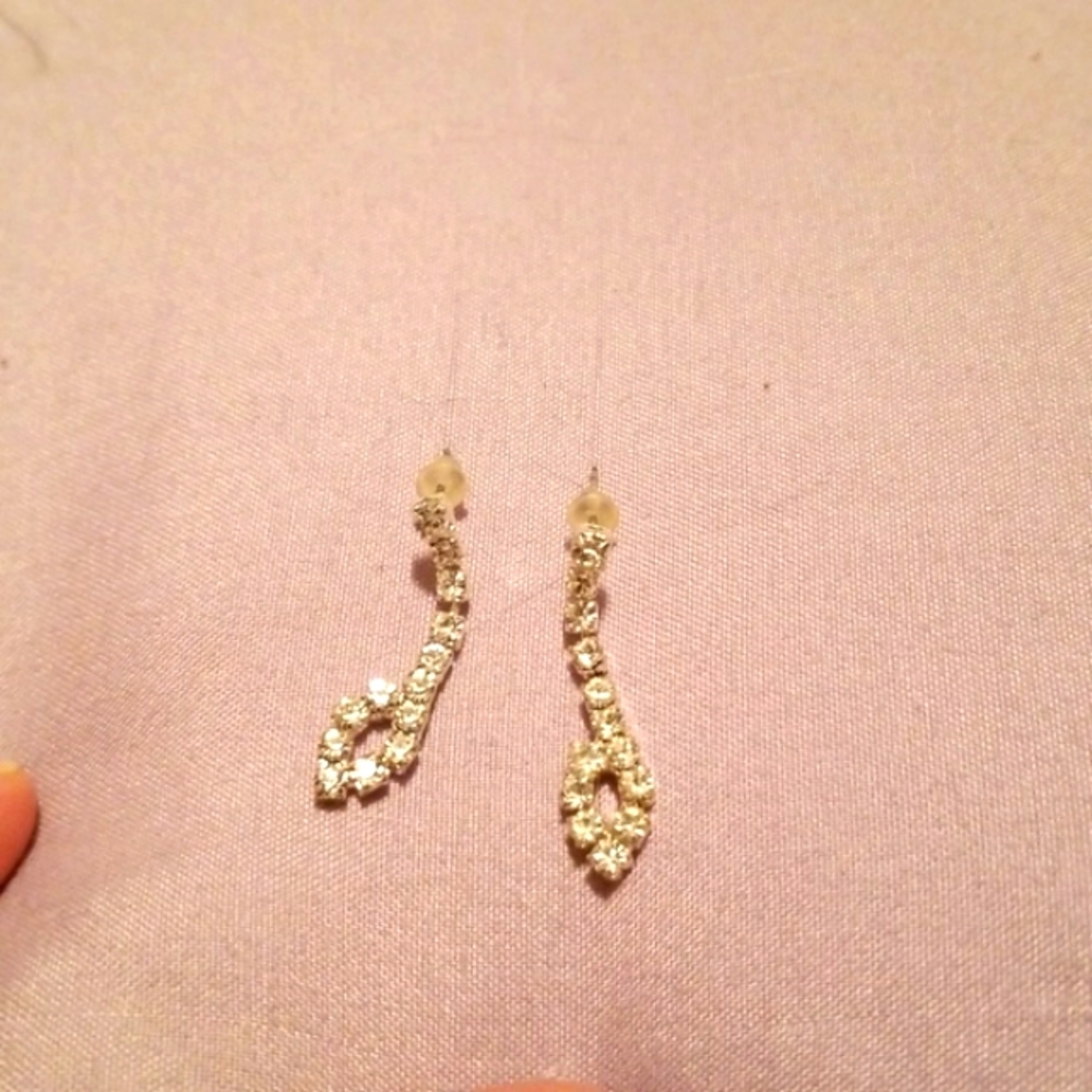 🧚‍♀️💎 Diamond cz Earings💜🛍